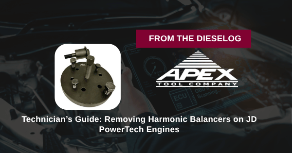 Technician’s Guide: Removing Harmonic Balancers on JD PowerTech Engines